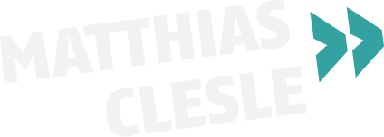 Transparentes Logo von Matthias Clesle